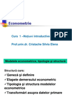 Econometrie Curs 1, 2017, Anul II Management