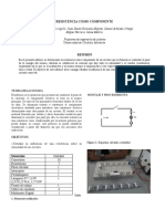 Laboratorio #4 Resistencia Como Componente