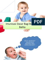 Imunisasi Dasar Bagi Bayi Dan Balita