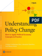 Understanding Policy Change, How To Apply Political Economy Concepts in Practice.