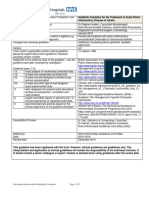 Antibiotic Guideline for Acute Pelvic Inflammatory Disease