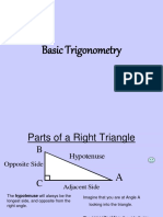 Basic Trigonometry 1