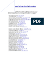 Download 50 Promising Indonesian Universities by Muhammad Miftahul Huda SN37545948 doc pdf