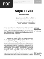 AGUA E VIDA
