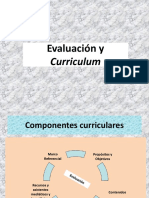 Evaluacion y Curriculum