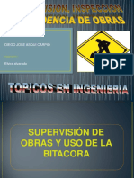 Supervision y Residencia de Obras Diego Jose Asqui Carpioc