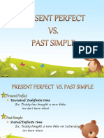Present Perfect Vs Past Simple Grammar Drills 16356