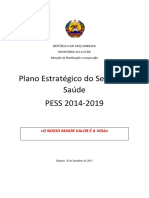 Plano Estratgico Do Sector Da Sade 2014 - 2019