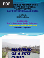 Clase 1 de Hidrologia