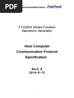 FY2200S Series Communication Protocol