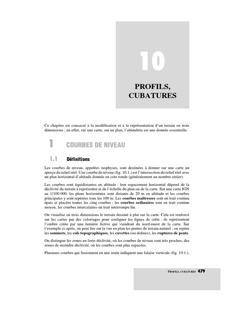 Chapitre10 PROFILS PDF | PDF | Cercle | Profil (aérodynamique)