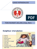 Komplikasi Intradilaisis