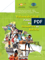 Estudio Vulnerabilidad de La Poblacion Boliviana 2015