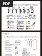 Ferragens e ligações em madeira