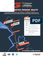 Tyrepower Tasmania Supersprint Transporter Parade Map