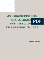 AS CARACTERÍSTICAS Toxicologicas Dos Pesticidas em Portugal