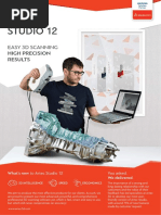 Brochure Artec Studio 3d Scanning Software