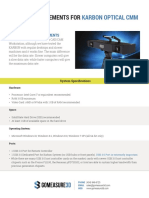 Brochure Karbon Optical CMM System Requirements
