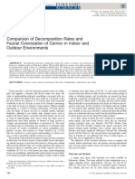 Comparación de Tasas de Descomposición y Colonización de Fauna de Carrión en Ambientes Interiores y Exteriores
