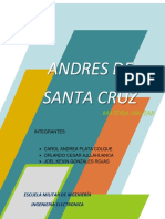 Andres de Santa Cruz Informe Final