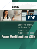 Face Verification SDK Brochure 2018-02-09