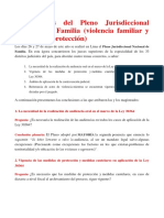 Conclusiones Del Pleno Jurisdiccional Nacional de Familia