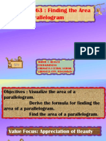 Finding the Area of a Parallelogram