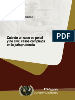 Cuando un caso es penal y no civil, casos complejos en la jurisprudencia.pdf