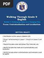 Walkthrough Module 4 English g9