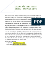 eBook 101 b i Test Ielts Listening Answer Keys