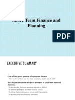 Optimize Working Capital & Short-Term Finance with Strategic Planning