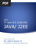 Java Unit3 Ashok Kumar K