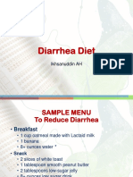 Diarrhea Diet: Ikhsanuddin AH