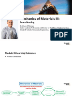 Mechanics of Materials III:: Beam Bending