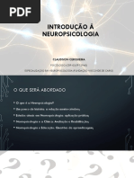 Introdução à Neuropsicologia