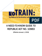 A Need-To-Know Guide To Republic Act No. 10963: (Effective January 1, 2018)