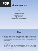 4 T's of Risk Management | PDF | Risk | Risk Management