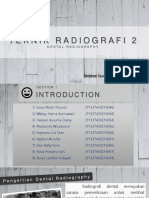 Teknik Radiografi 2 (Dental Radiografy)