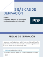 Reglas Básicas de Derivación