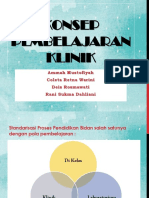 Konsep Pembelajaran Klinik