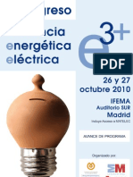 E3+ Eficiencia Energética Eléctrica - Congreso 2010