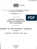 Un Report To Gen Assembly On Pal-1947