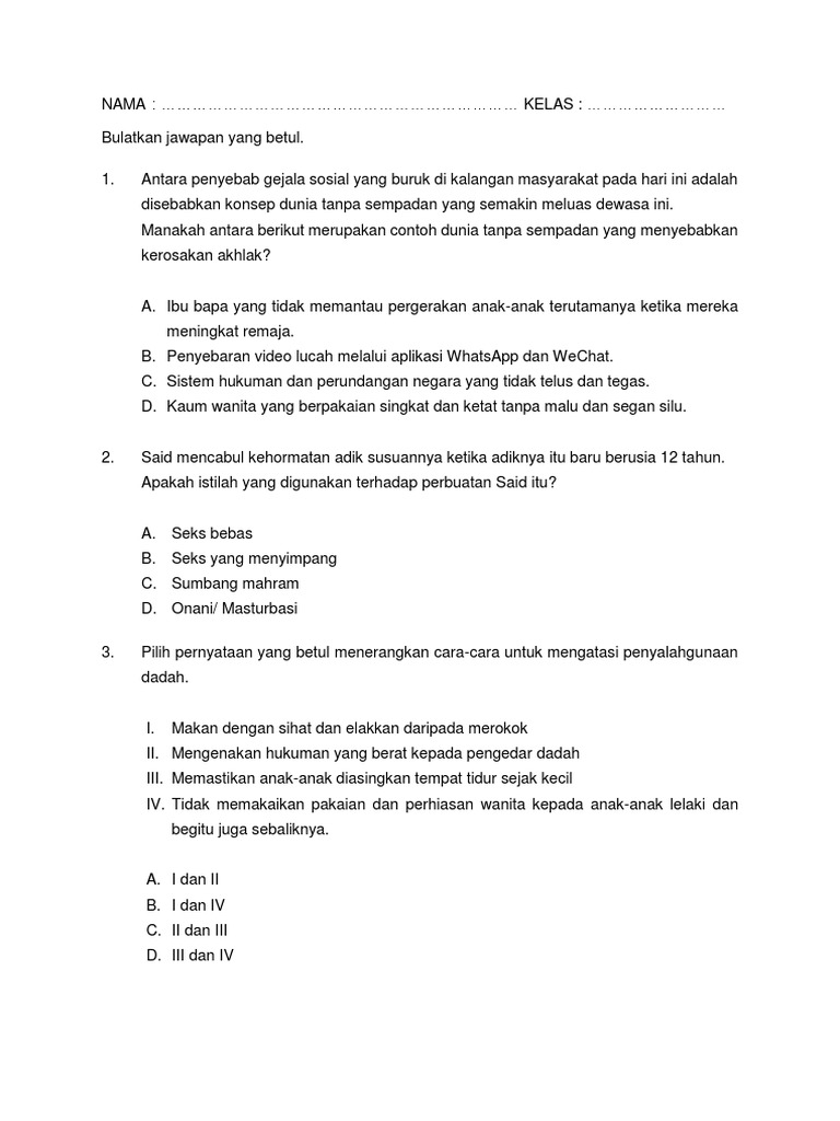 Kuiz Final Chapter Pdf