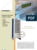 Modulares USV System 10kVA bis 100kVA