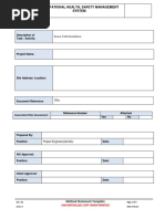 Sensor line Cable Installation