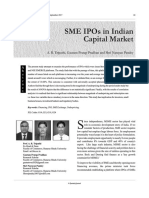 SME IPO in Indian Capital Market