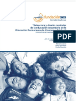 Curriculum EDJA Secundaria - Informe Final - V. 3 PDF