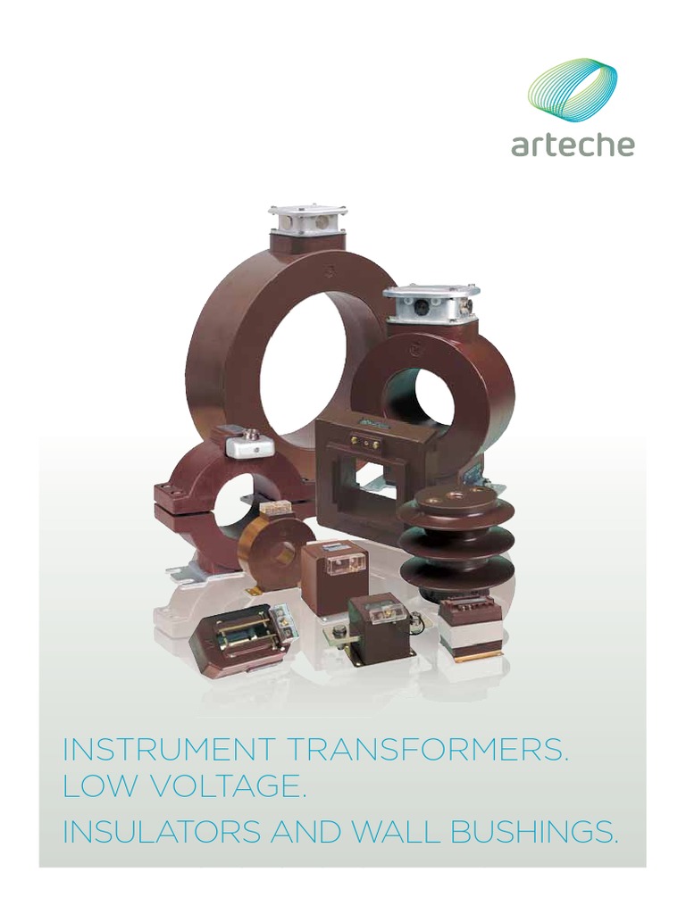Arteche CT TRFLGHDTV en | PDF | Transformer | Electrical Equipment