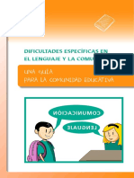 07-Guía Dificultades Específicas en El Lenguaje y La Comunicación