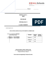 Soalan Ujian Penilaian 1 Sejarah 2018 Tingkatan 3 New